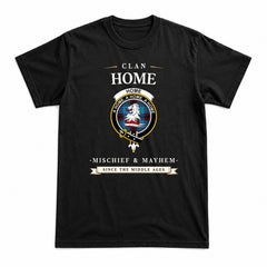 Home Ancient Tartan Crest Mischief and Mayhem T-shirt
