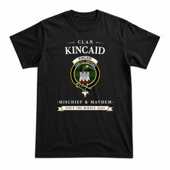 Kincaid Tartan Crest Mischief and Mayhem T-shirt