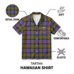 Carnegie Ancient Tartan Crest Hawaiian Shirt
