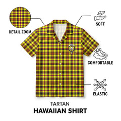 Jardine Tartan Crest Hawaiian Shirt