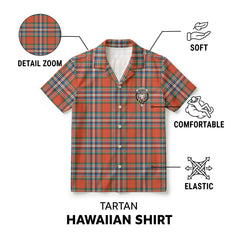 MacFarlane Ancient Tartan Crest Hawaiian Shirt