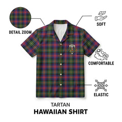 MacLennan Modern Tartan Crest Hawaiian Shirt
