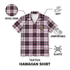 MacPherson Hunting Modern Tartan Crest Hawaiian Shirt