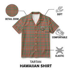 McKinnon Ancient Tartan Crest Hawaiian Shirt