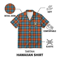 McLachlan Ancient Tartan Crest Hawaiian Shirt