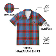 Pentland Tartan Crest Hawaiian Shirt