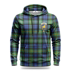 Campbell Argyll Ancient Tartan Crest Hoodie