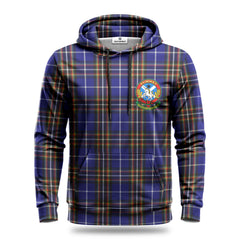 Scotland History Tours Tartan Crest Hoodie