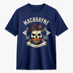 MacBrayne Tartan Crest 2D T-shirt - Alba Skull Style