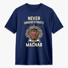 MacNab Ancient Tartan Crest 2D T-shirt - Never Underestimate Style