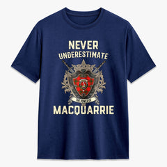 MacQuarrie Tartan Crest 2D T-shirt - Never Underestimate Style
