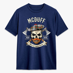 McDuff Dress Ancient Tartan Crest 2D T-shirt - Alba Skull Style