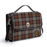Cameron of Erracht Weathered Tartan Crest Satchel Bag