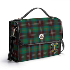 Chisholm Hunting Ancient Tartan Crest Satchel Bag