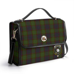 Cunningham Hunting Modern Tartan Crest Satchel Bag