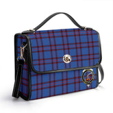 Elliot Modern Tartan Crest Satchel Bag