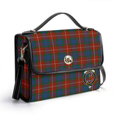 Fraser (of Lovat) Ancient Tartan Crest Satchel Bag