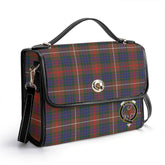 Fraser (of Lovat) Hunting Modern Tartan Crest Satchel Bag