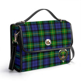 Gordon Modern Tartan Crest Satchel Bag