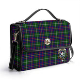Inglis Modern Tartan Crest Satchel Bag