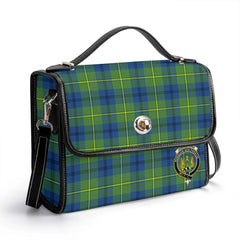 Johnstone Ancient Tartan Crest Satchel Bag