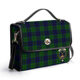 Keith Modern Tartan Crest Satchel Bag