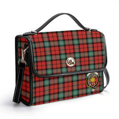 Kerr Ancient Tartan Crest Satchel Bag