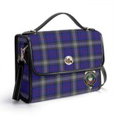 Kinnaird Tartan Crest Satchel Bag