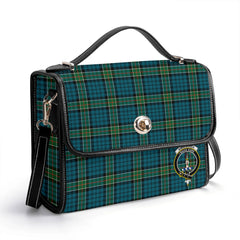 Kirkpatrick Ancient Tartan Crest Satchel Bag