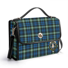 Lamont Ancient Tartan Crest Satchel Bag