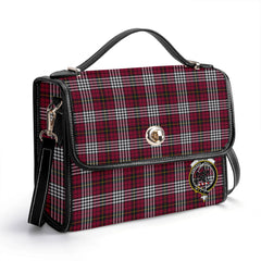 Little Tartan Crest Satchel Bag