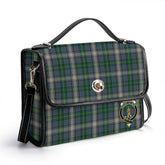 MacDowall Tartan Crest Satchel Bag