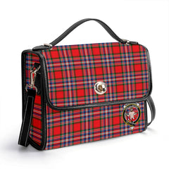 MacFarlane Modern Tartan Crest Satchel Bag