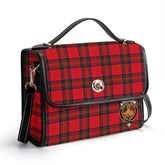MacGillivray Modern Tartan Crest Satchel Bag