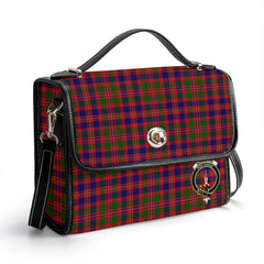 MacIntyre Modern Tartan Crest Satchel Bag