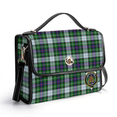 MacKenzie Dress Modern Tartan Crest Satchel Bag