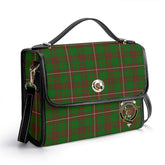 MacKinnon Hunting Modern Tartan Crest Satchel Bag