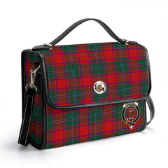 MacPhail Clan Tartan Crest Satchel Bag