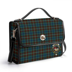 McConnell Tartan Crest Satchel Bag