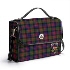 McDonald Modern Tartan Crest Satchel Bag