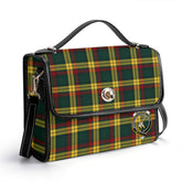 McMillan Old Modern Tartan Crest Satchel Bag