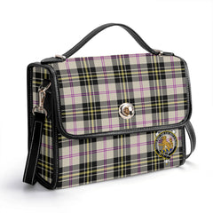 McPherson Dress Ancient Tartan Crest Satchel Bag