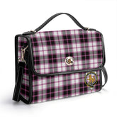 McPherson Hunting Modern Tartan Crest Satchel Bag