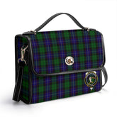 Mitchell Tartan Crest Satchel Bag