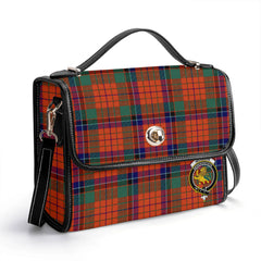 Nicolson Ancient Old Tartan Crest Satchel Bag