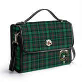 Ross Hunting Modern Tartan Crest Satchel Bag