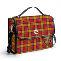 Scrymgeour Tartan Crest Satchel Bag