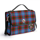 Trotter Tartan Crest Satchel Bag
