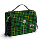 Wallace Hunting Modern Tartan Crest Satchel Bag