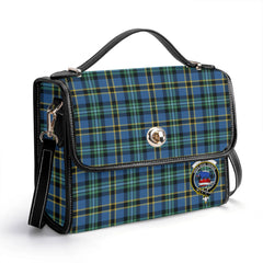 Weir Ancient Tartan Crest Satchel Bag